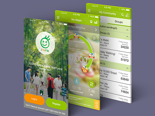 HeHa Walking App